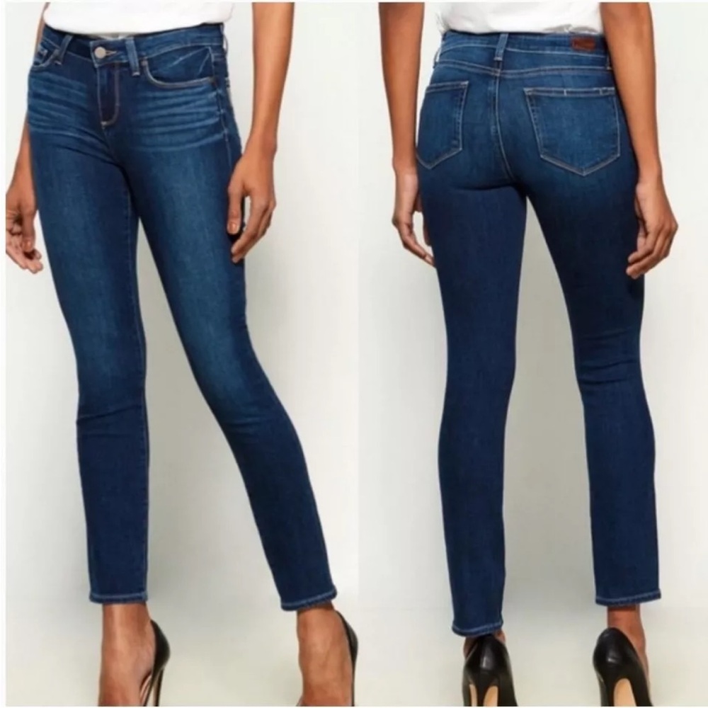 Paige Skyline Ankle Peg Jeans size 28